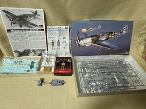 【未組立,内袋未開封,箱歪燻有,オマケ】ハセガワ(HASEGAWA)製 1/48 メッサーシュミット Bf109K-4 「JTシリーズ No.63」 [09063]+オマケ