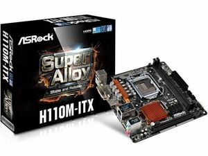 ASrock H110M-ITX intel LGA1151 Mini-ITX マザーボード 未使用品