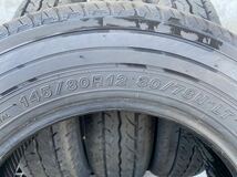 ル4968 送料無料　ほぼ新品　YOKOHAMA JOB RY52 145/80R12 80/78N 2022年　4本価格_画像6