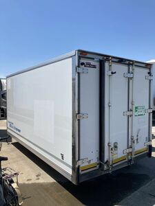 【引取限定　愛知Prefecture愛西市】truckcontainer　倉庫　物置　保冷Van 447x206x225cm TV92 