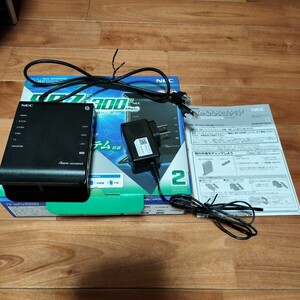 NEC Aterm PA-WG1200HS3 無線LANルーター Wi-Fi　●中古