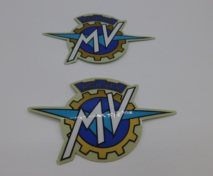 [ Vintage sticker ]MV AGUSTA MV Agusta 2 sheets ~ Italy,a Goss chi-ni