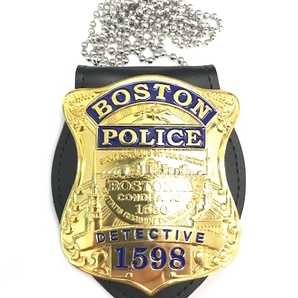 ポリスバッジ BPD ボストン市警察 レプリカ 警察グッズ アメリカンポリスの画像1