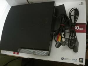 SONY PlayStation3 CECH-2500A 160GB チャコール・ブラック　コントローラー　トルネ　USED品