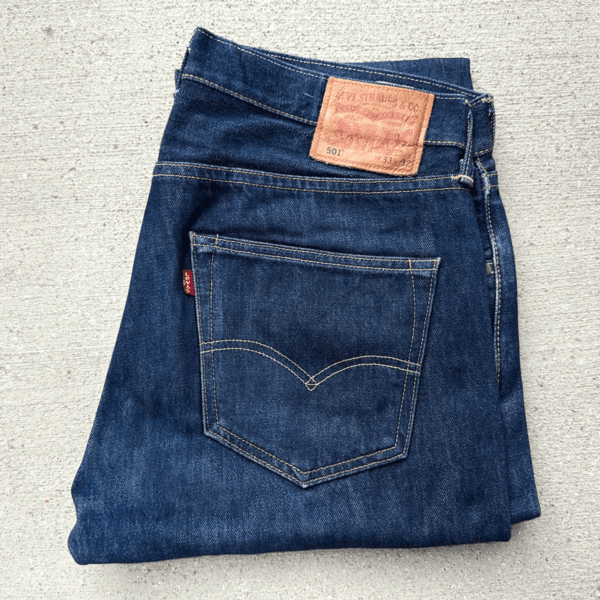 ホワイトオーク 米国製 Levi’s 00501-2546 W33(W34) L32 赤耳 WHITE OAK アメリカUSA製 デニムパンツ ジーンズ 005012546 501-2546