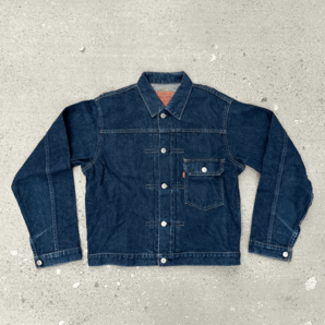 旧日本製 30s BIG E 復刻 LEVI’S 70502XX 40 M 1st 1930年代 506 BIGE デニムジャケット カバーオール Gジャン ビッグE 初代 ファースト