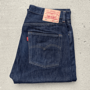 ダブルネーム 米国製 1966年モデル LEVI'S 501XX 66501-0128 W32 L34 濃紺 中古 ホワイトオーク ジーンズ デニムパンツ アメリカUSA製 60s