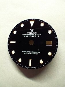 ロレックス16570/16550共通 トリチウム黒文字盤＆4本針セット