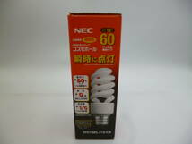 NEC コスモボール 電球形蛍光ランプ EFD15EL/12-C6-LC 電球色 10個セット　未使用 _画像2