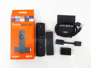 k6151k [ postage 650 jpy ][ used ] Fire tv stick 4K the first period . ending [095-000100]