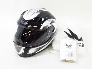 n5491k 【ジャンク】 MOTORHEAD RIDERS SPIDER2 フルフェイスヘルメットMH52-202-A1801 58～60cm未満 [117-000100]