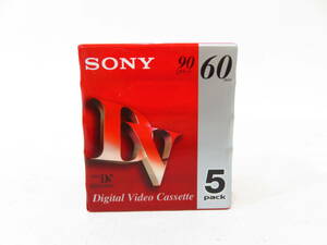 k6157k [ стоимость доставки 650 иен ][ нераспечатанный ] SONY Mini DV кассета 5DVM60R3 [096-000100]