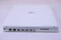 PC筐体 アップル ノートパソコン iBook G4 A1055 PowerPC G4(1.1) 1.2GHz メモリ768MB アダプタ付き 中古現状品■(F9338)_画像8