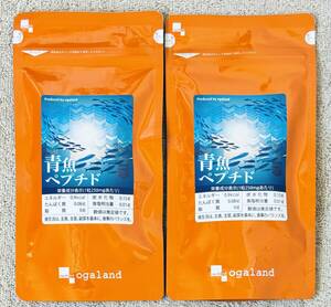 【送料無料】青魚ペプチド　約6ヶ月分(3ヶ月分180粒入×2袋)　DHA EPA オメガ3 アミノ酸 イワシペプチド　サプリメント　オーガランド