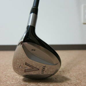 【希少】テーラーメイド TaylorMade V STEEL 2003 FW V スチール 9W 24° M.A.S.2 ULTRALITE FLEX-R(USモデル)の画像2