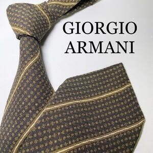 362.[即日発送]GIORGIO ARMANI ネクタイ　ドット柄　ストライプ