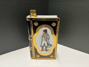 91045◆カミュ ナポレオン ブック/CAMUS NAPOLEON VIELLE RESERVE/黒 陶器ボトル/ブランデー コニャック【未開栓古酒】