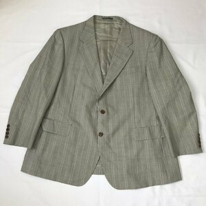 G-136 BURBERRY オーバーサイズ ジャケット・アウター 訳アリ メンズ グレー スーツ 冬物 上着 [中古品]