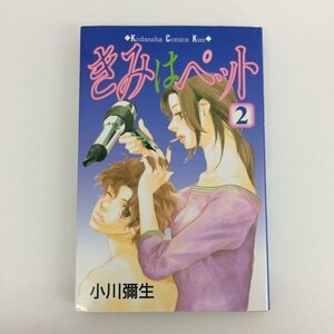 G01 00178 きみはペット 2巻 小川彌生 講談社【中古本】