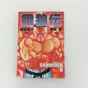 G01 00318 餓狼伝 5巻 夢枕獏 板垣恵介 スコラ【中古本】