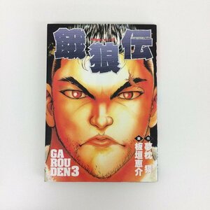 G01 00316 餓狼伝 3巻 夢枕獏 板垣恵介 スコラ【中古本】