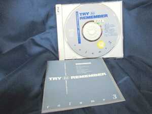 送料無料♪01766♪ TRY to REMENBER [CD]