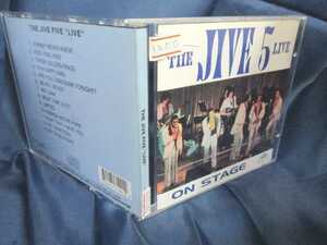 送料無料♪01688♪ THE JIVE FIVE LIVE ON STAGE 13曲 [CD]