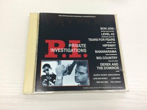 G2 53749 ♪CD 「P.I. PRIVATE INVESTIGATIONS The Original Soundtrack」816 463-2【中古】