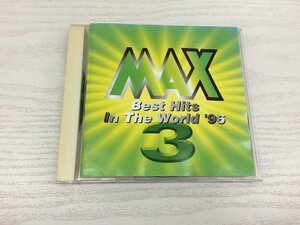 G2 53655 ♪CD「MAX3 BEST HITS IN THE WORLD'96」 SRCS 8200【中古】