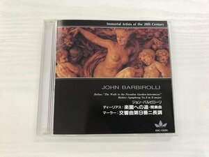 G2 53444 ♪CD「lmmortal Artists 20th Century JOHN BARBIROLLI」ANC-1006A【中古】