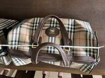 【２個セット】ボストンバッグ BURBERRY バーバリー 中古品_画像3