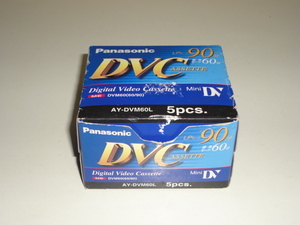  cheap cheap postage [ new goods unopened ]Panasonic Panasonic DVC DVM60 MiniDV 90 minute digital video for 5 pcs ..