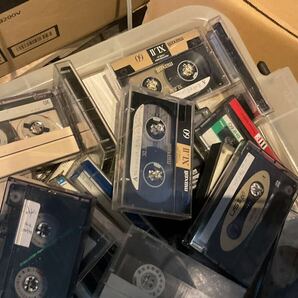 カセットテープ 大量まとめ売り 約24kg 140サイズ詰め SONY AXIA maxell TDK ハイポジ 昭和レトロ 使用済み ラジカセ 録音 曲入 歌謡曲の画像5