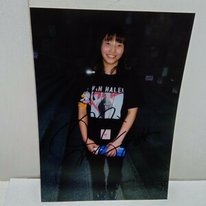 引退！KUROBEアクアフェアリーズ 高橋愛未 直筆サイン入り2L写真a Vリーグ 女子バレーボール