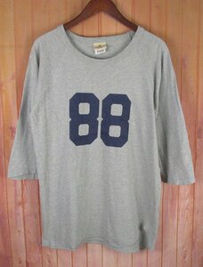 ST10731 Goodwear グッドウェア 七分袖 Tシャツ グレー M