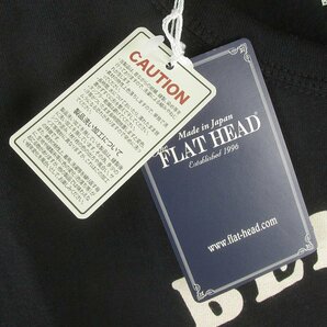 ST10372 THE FLAT HEAD フラットヘッド Tシャツ 42 未使用 ブラック（クリックポスト可）の画像4