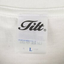 ST10429 Tilt ティルト Tシャツ L 未使用 ホワイト（クリックポスト可）_画像3