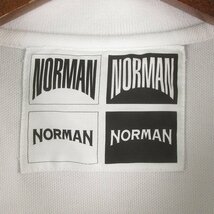 SH4130 NORMAN ノルマン ポロシャツ L 美品 ホワイト_画像3