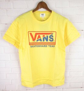 ST10657 STANDARD CALIFORNIA スタンダードカリフォルニア VANS バンズ Tシャツ S 未使用 イエロー（クリックポスト可）