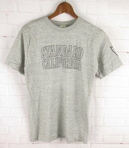 ST10370 STANDARD CALIFORNIA スタンダードカリフォルニア Tシャツ SMALL グレー（クリックポスト可）