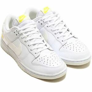 28.5 ナイキ ダンク ロー NIKE W DUNK LOW スニーカー 28.5cm 未使用 FD0803 100 ホワイト　ウィメンズ29cm