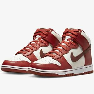 27.5 ナイキ ダンク ハイ NIKE W DUNK HIGH スニーカー 27.5cm 未使用 DX0346 600 ウィメンズ28cm