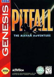 送料無料 北米版 海外版メガドライブ Pitfall Mayan Adventure GENESIS ピットフォール ジェネシス 