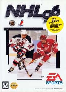 送料無料 北米版 海外版メガドライブ NHL 96 GENESIS アイスホッケー ジェネシス 