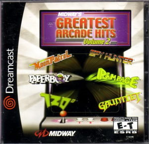 送料無料 北米版 Midway's Greatest Arcade Hits Vol 2 ミッドウェイズ グレイテスト アーケードヒッツ Dreamcast ドリームキャスト