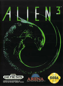 送料無料 北米版 海外版メガドライブ Alien 3 GENESIS エイリアン 3 ジェネシス 