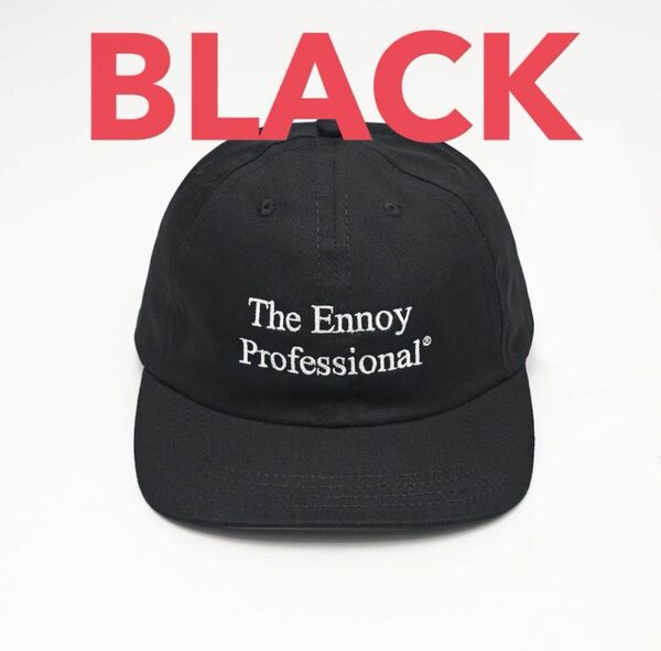 ennoy キャップ BLACK