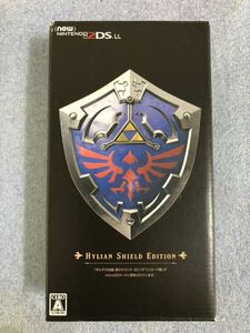  nintendo New 2DS LL body Zelda. legend hour. ocarina high rear. . specification HYLIAN SHIELD EDITION