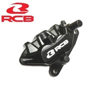 RCB正規品/レーシングボーイ 2POTブレーキキャリパー ブラック XR50モタード(AD14) XR100モタード(HD13) NSR50(AC10) NSR80(HC06)_画像1