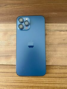 iPhone 12 Pro Max 256GB パシフィックブルー　simフリー　美品　付属品有り　ifaceケース付き